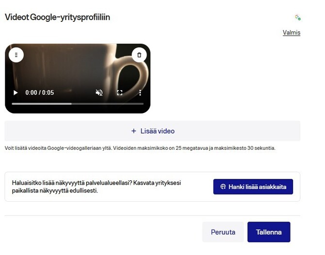 Fonecta Connect Editori tietojen päivitys Video2