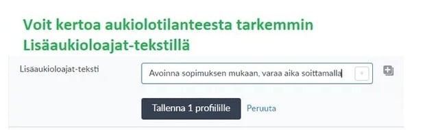 Fonecta Connect poista aukioloajat4
