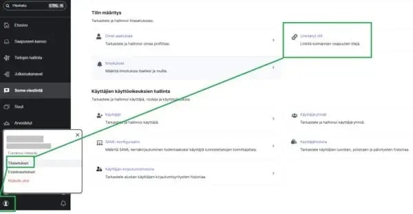 Fonecta-Connect-Asiakasohjeet Asiakaspalautteen hallinta - Ilmoitusten tilaaminen