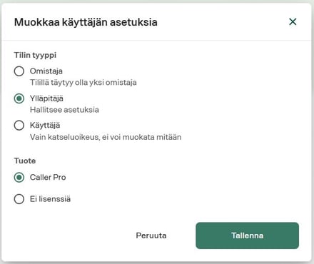 callerpro_kayttaja_asetukset